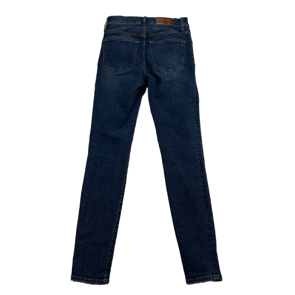 Madewell 9” Mid Rise Skinny Jeans Womens 24 Blue 5 Pocket J Crew